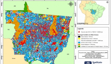 Alerta: Mato Grosso tem aumento de 54% de focos de queimadas
