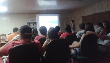 Visita científica dos estudantes da UNEMAT na Fazenda São Nicolau